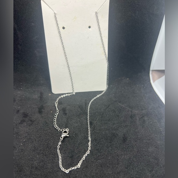 Sterling Forever Scroll Pendant/Nevklace - Picture 3 of 5